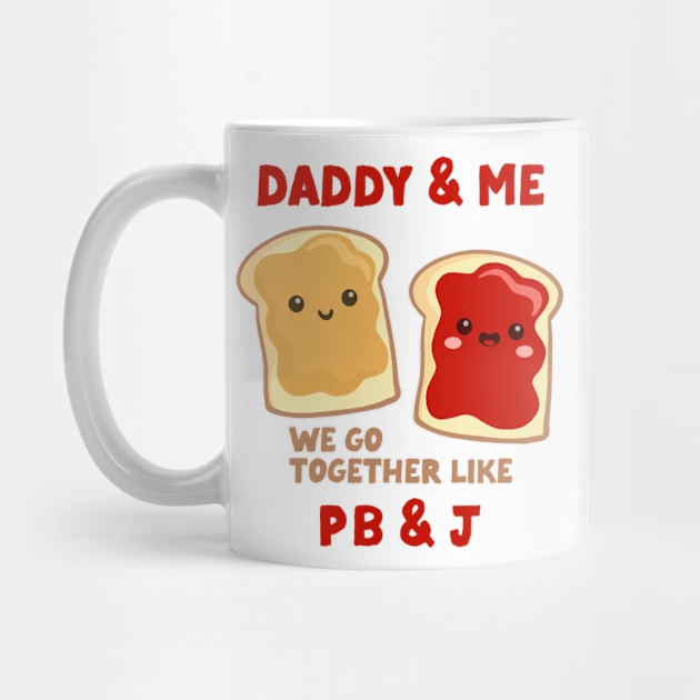 pbj daddy & me (strawberry) by mystudiocreate